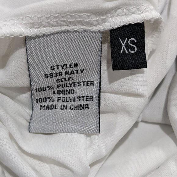 Marisa Kenson Brown Snakeskin Open Sleeve Draping Hi-Lo Hem Dress - size XS NWT - Picture 6 of 7